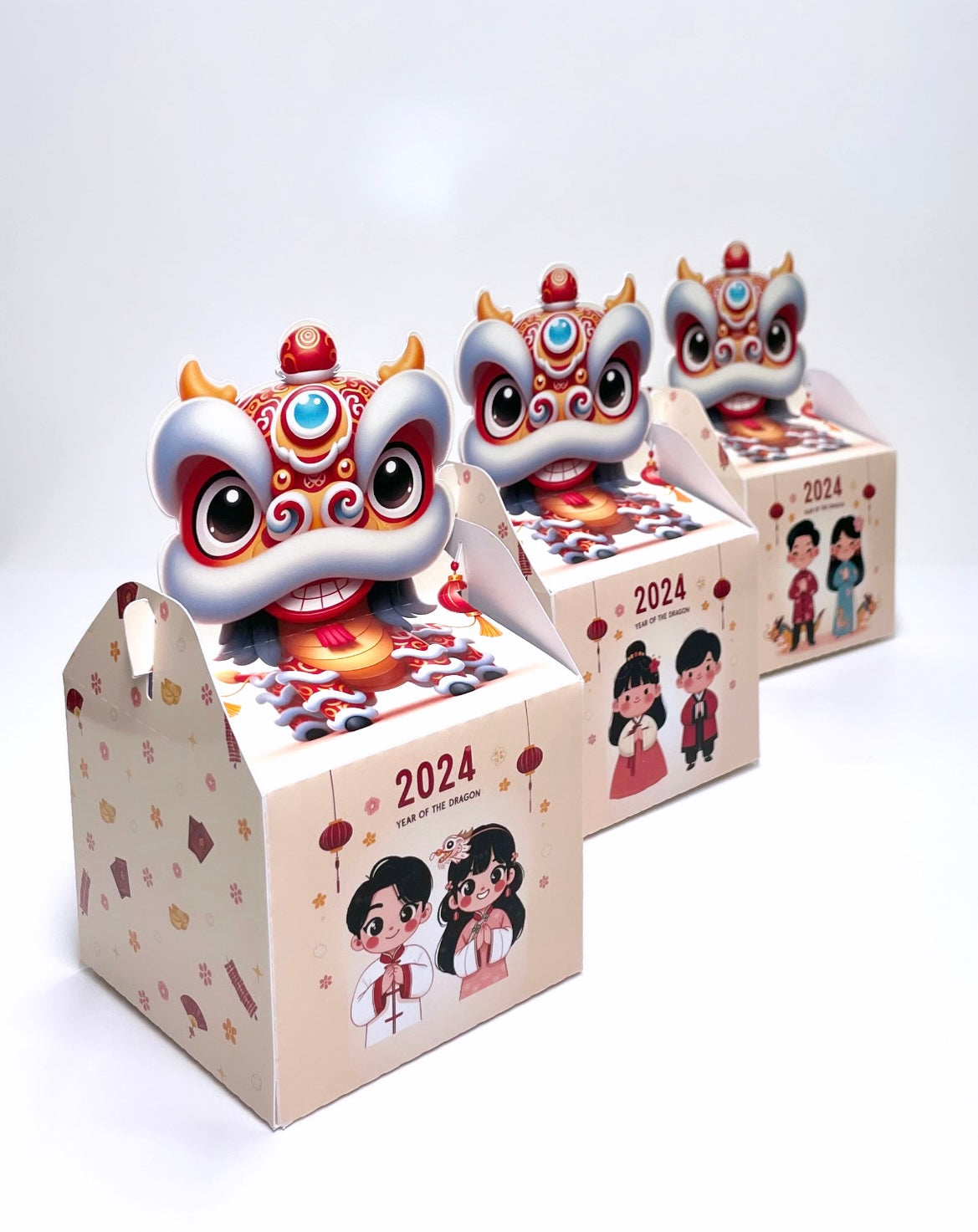 Dragon Favor Box | v2.0 | Set of 4