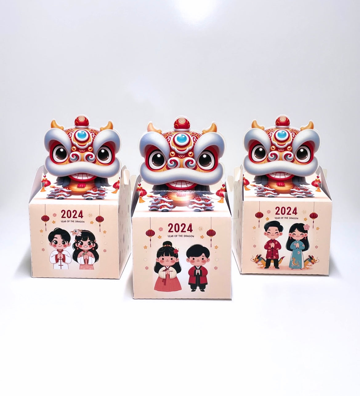 Dragon Favor Box | v2.0 | Set of 4
